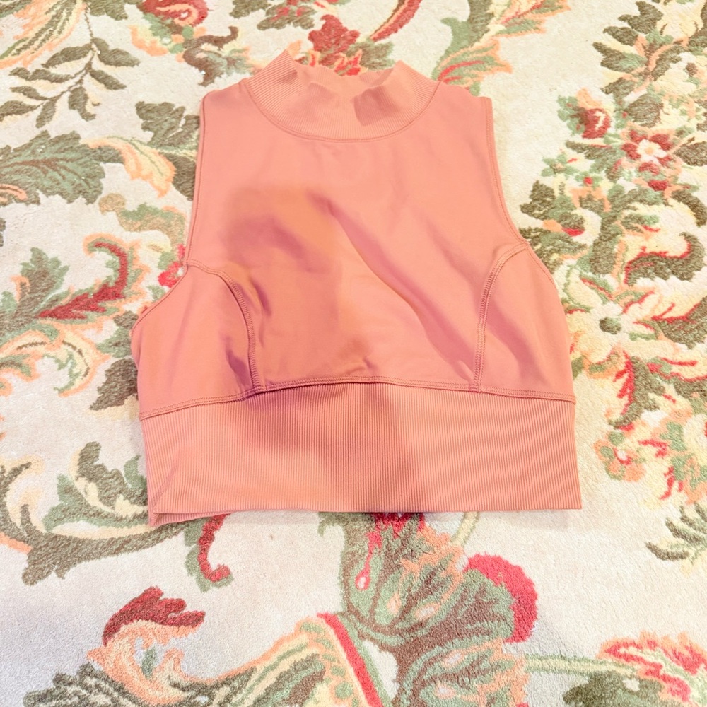 90 Degree By Reflex Crop Mock Neck Tank